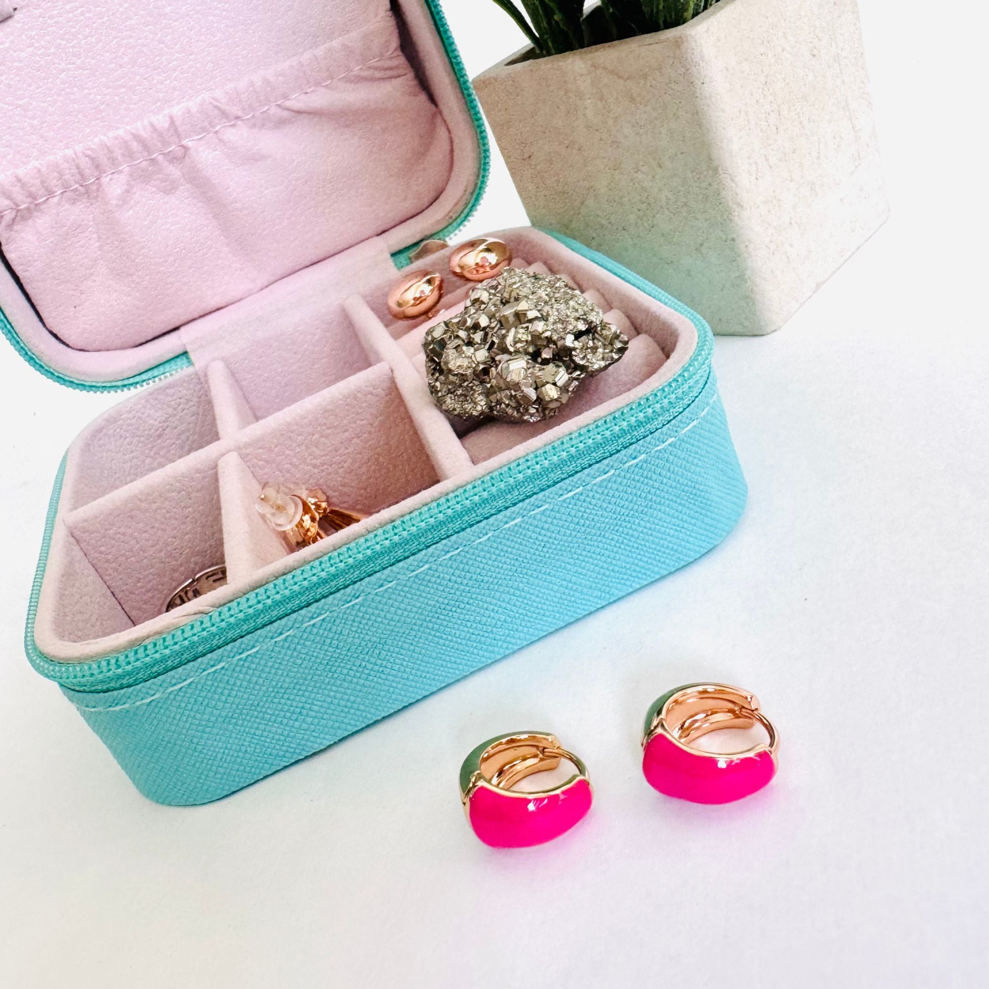 Joyero viajero joyas rose