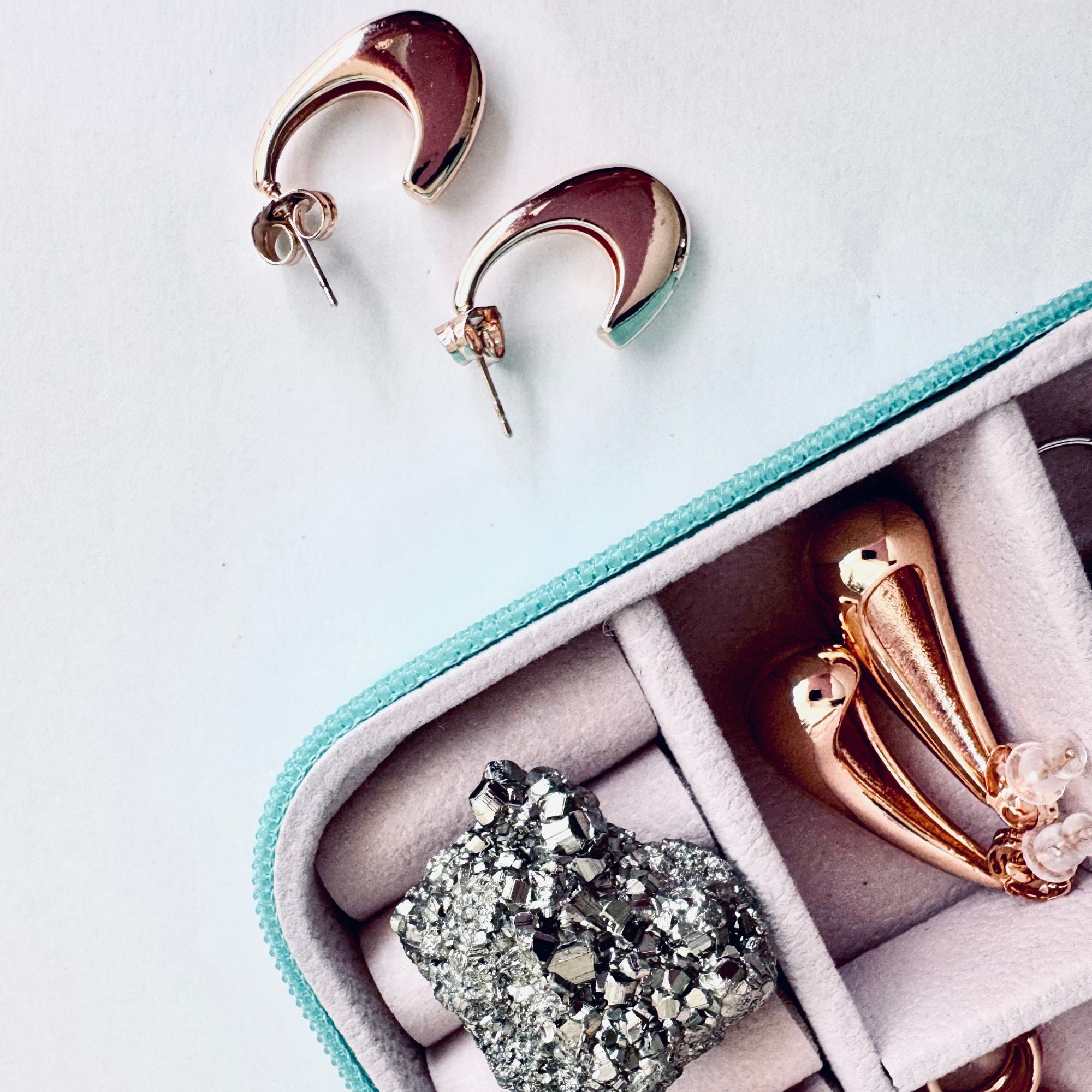 Joyero viajero joyas rose