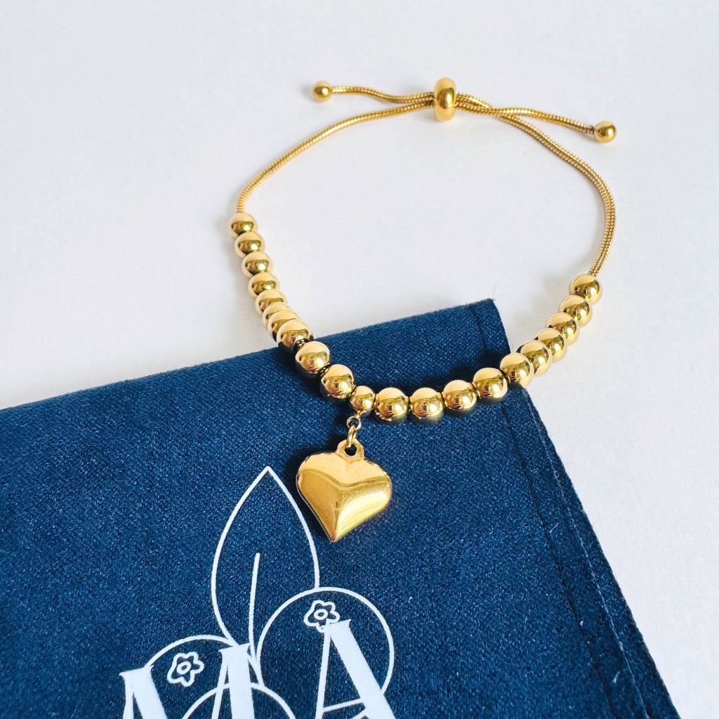 Pulsera corazón globo