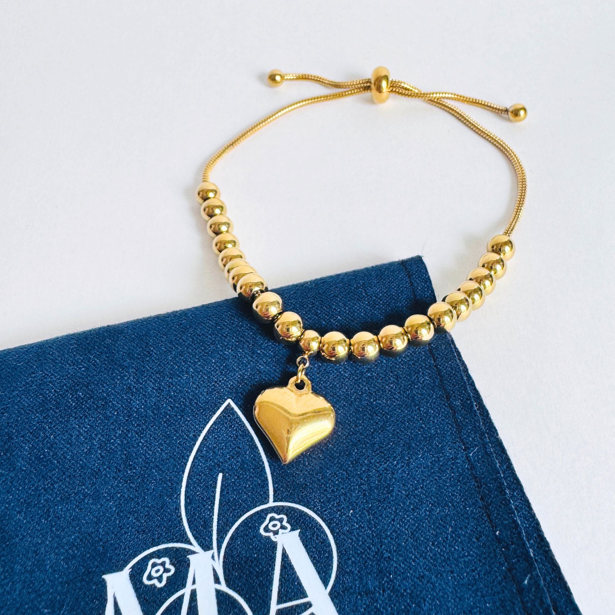 Pulsera corazón globo