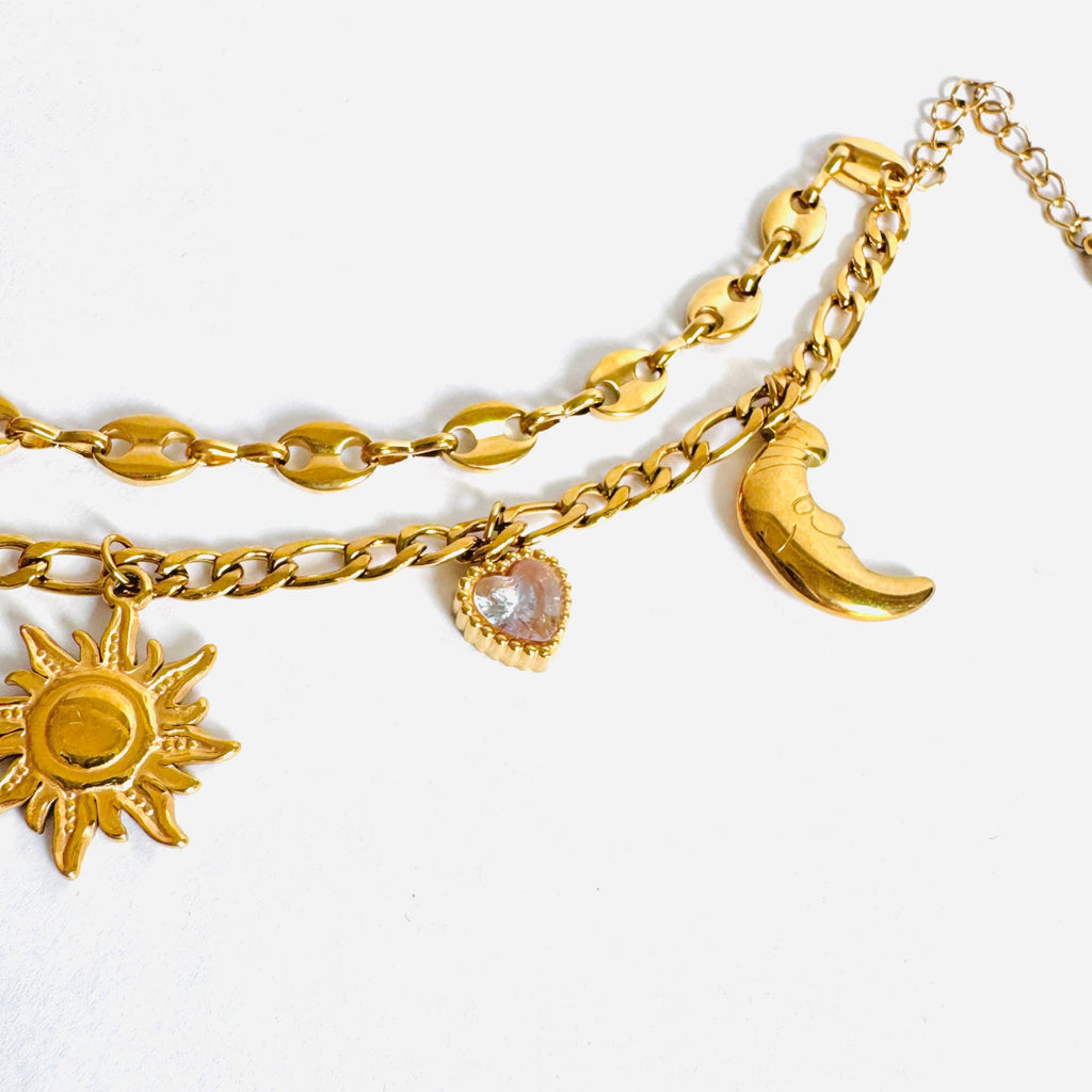 Pulsera doble de estrellas dupe Tifany